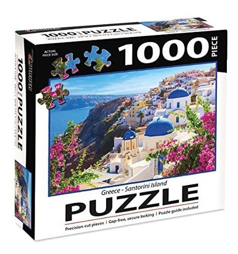 Turner Photographic Greece  Isla Santorini Puzzle - Jlw6l