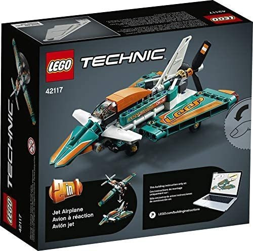 Set Juguete De Construcción Lego Technic Race Plane 42117