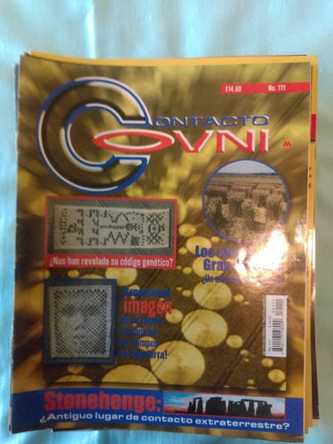 Revista Contacto Ovni Craneos Circulos