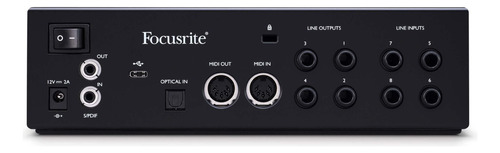 Interface Focusrite Clarett Plus + 4pre