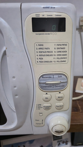 Bgh Microondas.mod 36750 Funciona Todo Menos Perilla. (Usado)