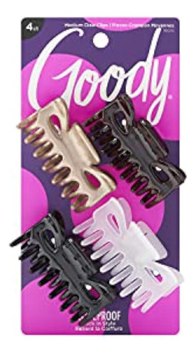 Pinza Broche Clásica Para El Cabello Goody De 2 Mitades 2 Un