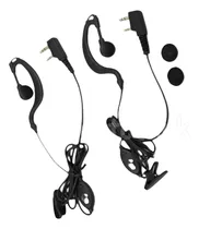 Comprar 2 X Walkie Talkie Auricular Auricular Micrófono Para Clip Pa