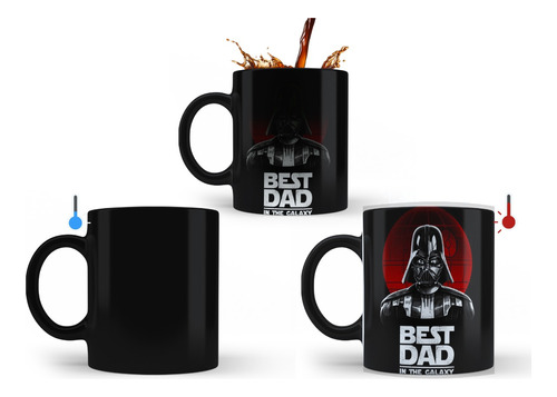 Taza De Cafe Ceramica Magica - Star Wars - Dia Del Padre