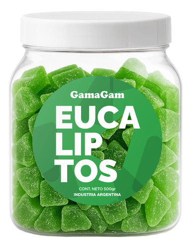 Gomitas Eucaliptos Pote De Golosinas 500gr