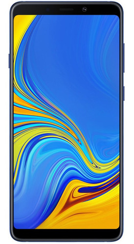 Samsung Galaxy A9 2018 6gb Ram Bueno Azul Liberado (Reacondicionado)