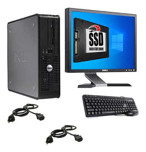 Imagen 1 de 5 de Computadoras Dual Core Baratas Cpu Lcd Pc 120gb Disco Solido