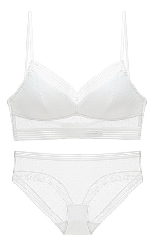 Conjunto De Ropa Interior Con Sujetador En Forma De U De Enc