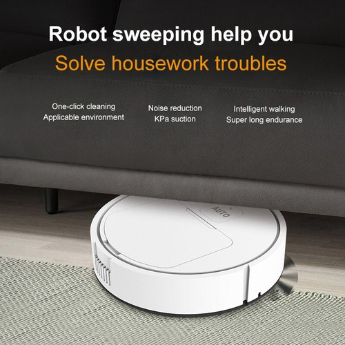 Robot Aspirador Inteligente, Piso Limpio