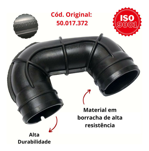 Mangueira Filtro Ar Tbi Uno Mille Palio 2005-2009