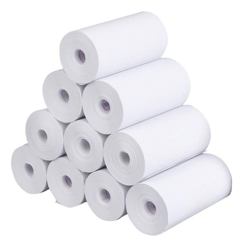 Papel Térmico 57mm X 25mm - Pack De 10 Rollos