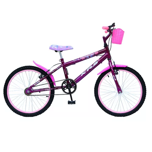 Bicicleta Infantil Para Meninas De Até 7 Anos Com Rodinhas Tamanho Do  Quadro Crianças De 3 A 7 Anos Cor Azul-claro