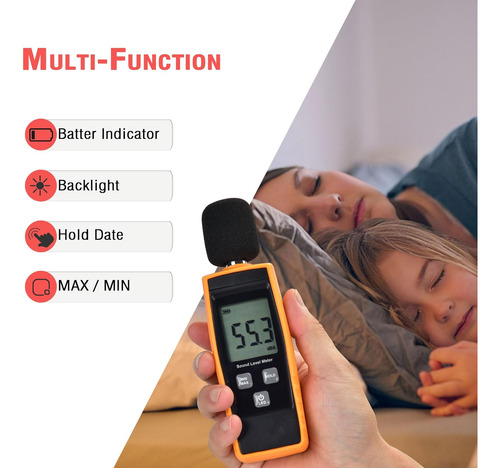 Hand-held Sound Level Metre,v-resourcing 30 130 Db Deci...