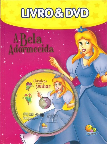 Livro + Dvd A Bela Adormecida - Classicos Para Sonhar (novo)