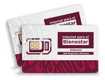 Comprar Paquete 2 Chips De Telefonia Internet Para El Bienestar
