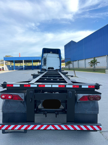 Carreta Porta Container 20 Pés ( Estado De Zero, Revisada )