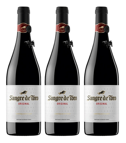 3 Vinos Torres Sangre De Toro Original Ensamblaje Tinto