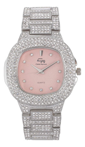 Charles Raymond Bling Bling Bling Hip Hop Iced Out Watches