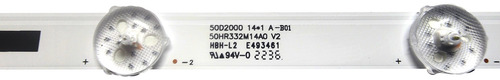 Tiras De Leds Para Jvc Si49ur N/p: 50d2000 14*1