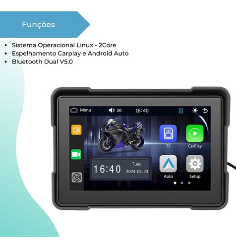 Mp5 Para Jet Ski Carplay Android Auto Bluetooth