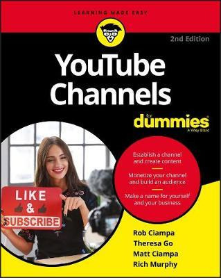 Libro Youtube Channels For Dummies - Rob Ciampa