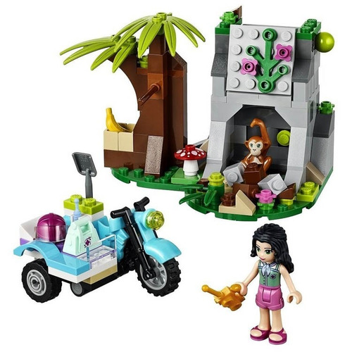 Lego Friends First Aid Jungle Bike Selva En Moto 41032