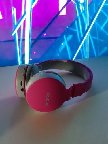 AURICULARES INALAMBRICOS BLUETOOTH Soul S600 AUR-BT881 - Rosa/Gris