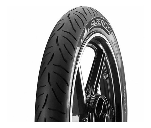 Cubierta 80 100 18 Pirelli Super City Sin Camara + Cuotas