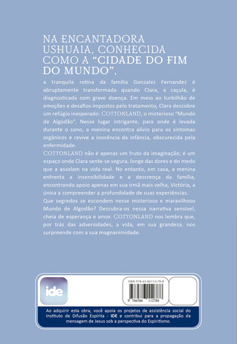 Cottonland - Mundo De Algodão: Não Aplica, De : Valdinei De Freitas. Aplica, Vol. Não Aplica. Editorial Ide, Capa Mole, Edição Não Aplica Em Português, 2024