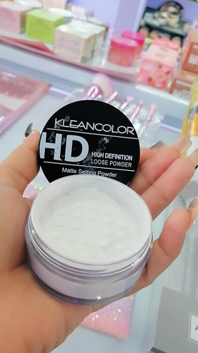 Polvo Suelto Traslucido Kleancolor (efecto Mate Y Suave)