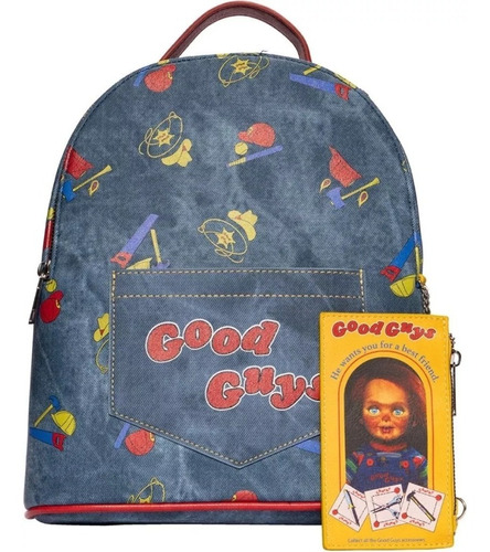 Bioworld - Mini Mochila Con Monedero Chucky Good Guys