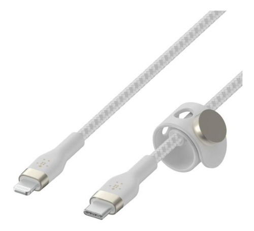 Cable Belkin Usb-c A Lightning - 3m - Pro Flex Color Blanco