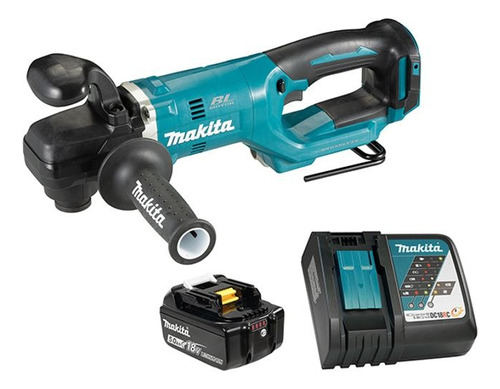 Taladro Angular Inalambrico 1/2puLG 18v Makita Color Azul