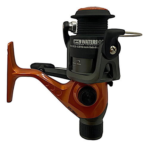 Reel Frontal Spinning Waterdog Zpark 501 Freno Trasero Color Naranja Lado De La Manija Derecho/izquierdo