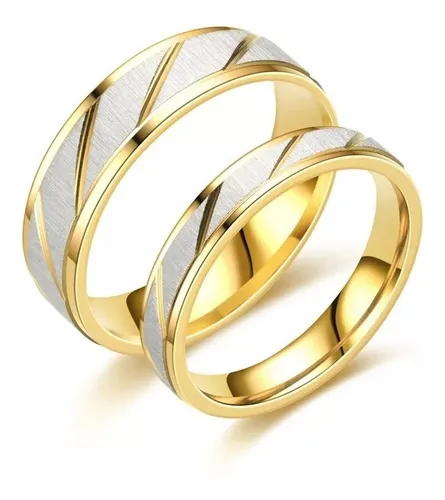 Anillos Matrimonio Acero