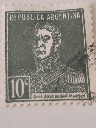 Estampilla Argentina San Martín 13392   (a3)
