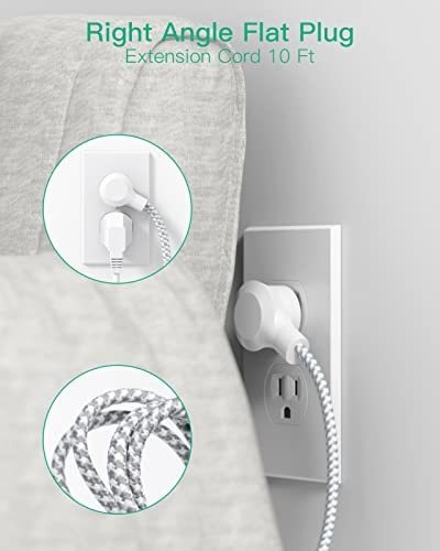 Multicontacto De 4 Tomas Y 3 Puertos Usb Color Blanco Cable