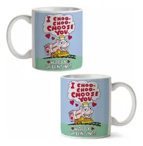 Comprar Taza Ceramica Los Simpsons San Valentin Tren Choo Choo 
