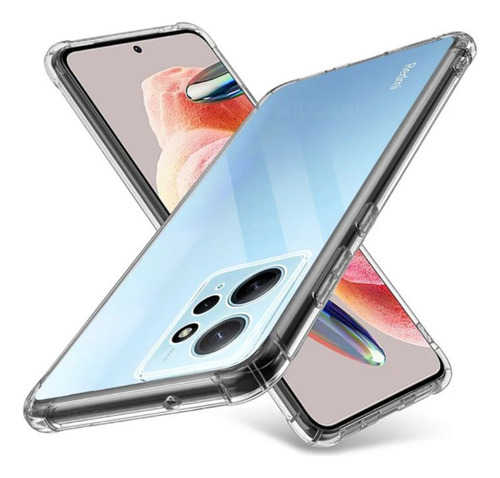 Carcasa Transparente Reforzada Para Xiaomi Note 12 Pro+ 5g 