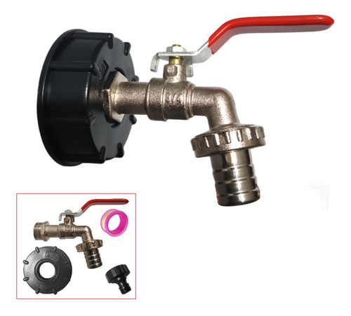 Ibc Tote Accesorios Adaptador De Grifo De Tanque Conector De