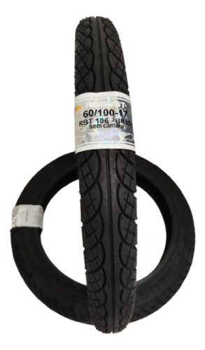 Par Pneus Sem Camara Biz E Pop 60/100-17 E 80/100-14 Tl
