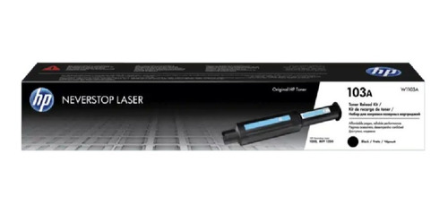 Kit De Recarga De Tóner Laser Hp 103a Negro Original W1103a