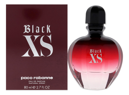 Perfume Paco Rabanne Black Xs Eau De Parfum Para Mujer, 80 M