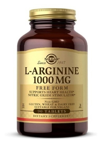 L-arginina 1000 Mg - 90 Uds