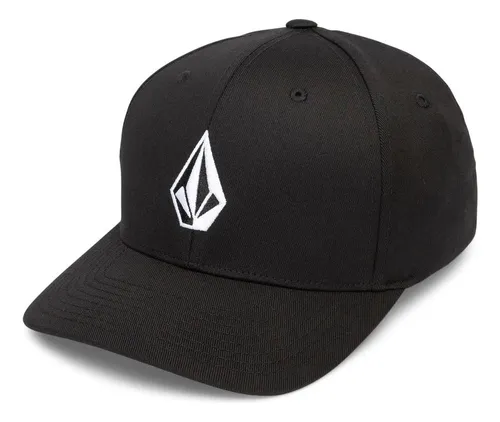 Olcom Gorro Elástico Full Stone Flexfit Para Hombre, Negro,