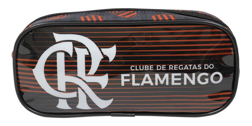 Estojo Flamengo Simples Escolar - Xeryus