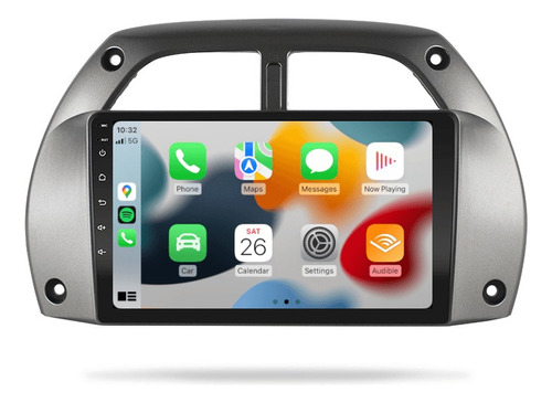 Estéreo Autoradio Para Toyota Rav 4 2001-2005 Carplay