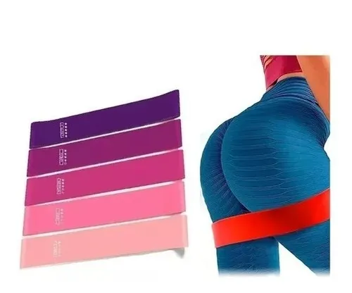 comprar Kit Bandas Elasticas Cerradas X5 + Guía De Ejercicio