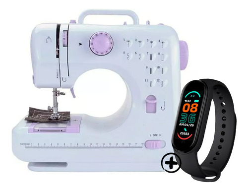 Maquina De Coser Profesional Pedal Lámpara Garantia + Smartw