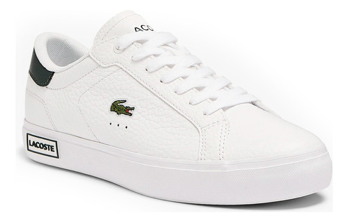 Tenis Lacoste Powercourt De Piel Doble Tono Mujer